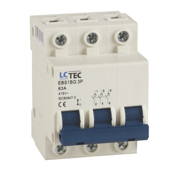 ROZŁĄCZNIK IZOLACYJNY  EBS1ZG 4 P 63A  AC 415